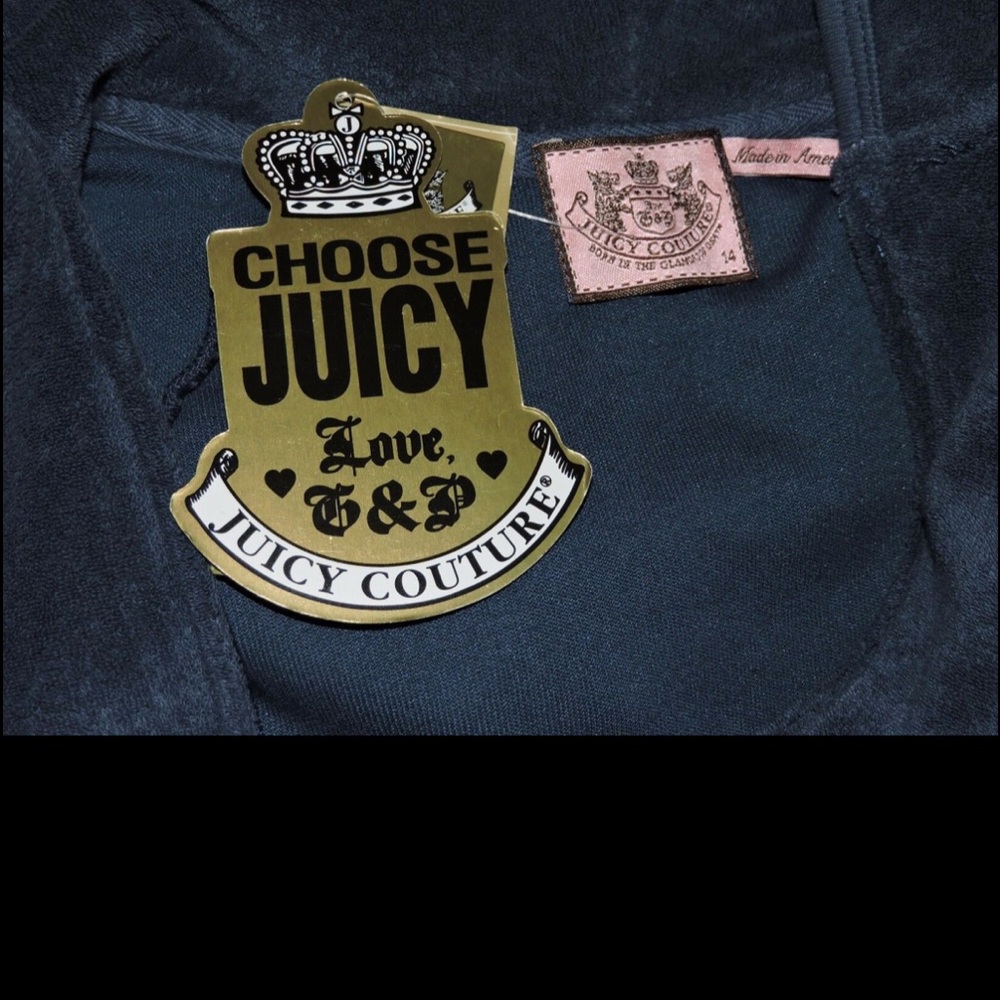 Juicy Couture Terry Jacket Girls 14 - Picture 2 of 5